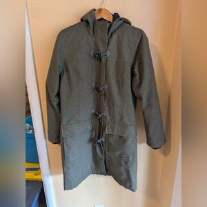 Merrell Insulated Water-resistant Snow Jacket - Hooded, Peacoat Style